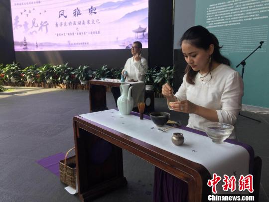 图为：南宋四艺展示现场 方堃 摄